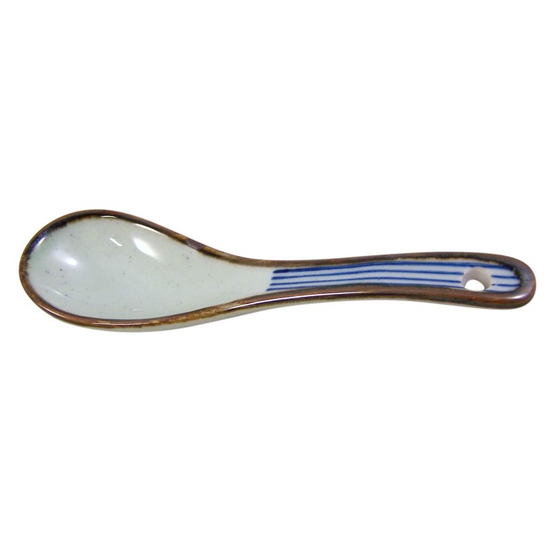 Japanese Striped Dish Set - Oriental 4 Piece Striped Dish