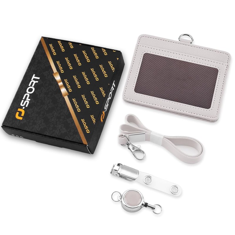 ID Card Holder - Horizontal & Vertical ID Card Case,