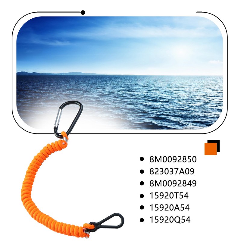 AFEISOL Boat Key Lanyard Fit Most Marine Outboard Replace 8M0092850