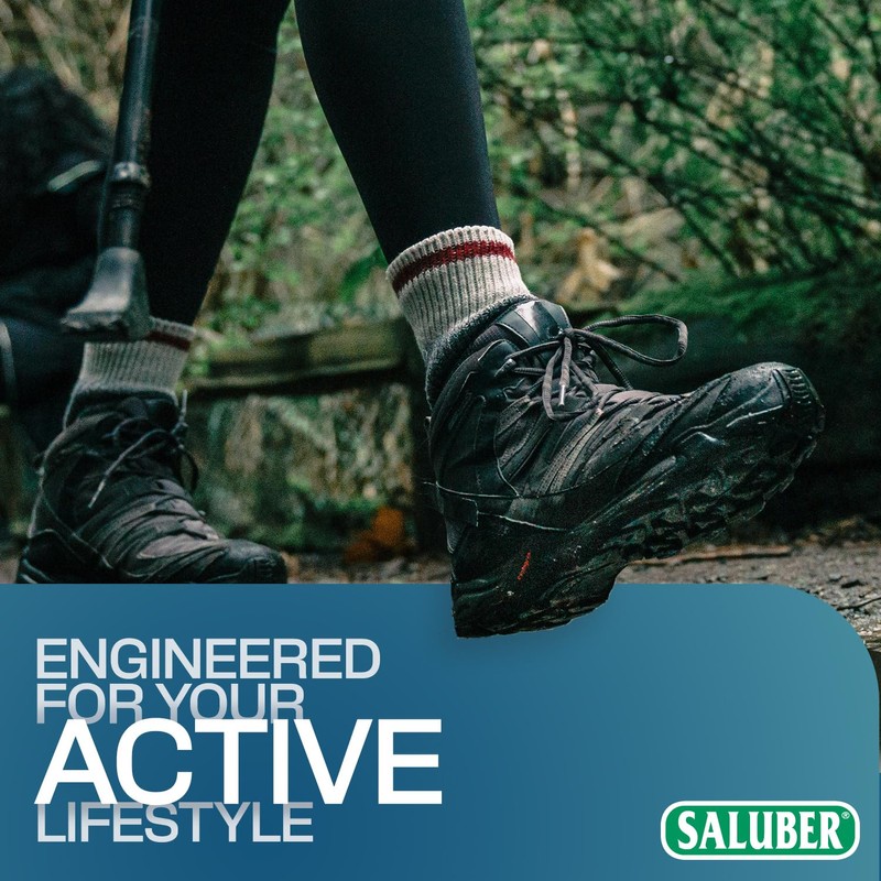 Saluber Active 406 Insoles - Premium Poron+ Insoles for Shock