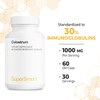 Supersmart - Colostrum Supplement 1000mg per Day (Well-Tolerated 30% IgG)