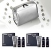 IOPE Hera Silver Square Pouch + IOPE Men Bio 3 Type Travel 2 Kit Set / 헤라 실버스퀘어 파우치+아이오페 맨 바이오 3종 여행용 2키트 세트