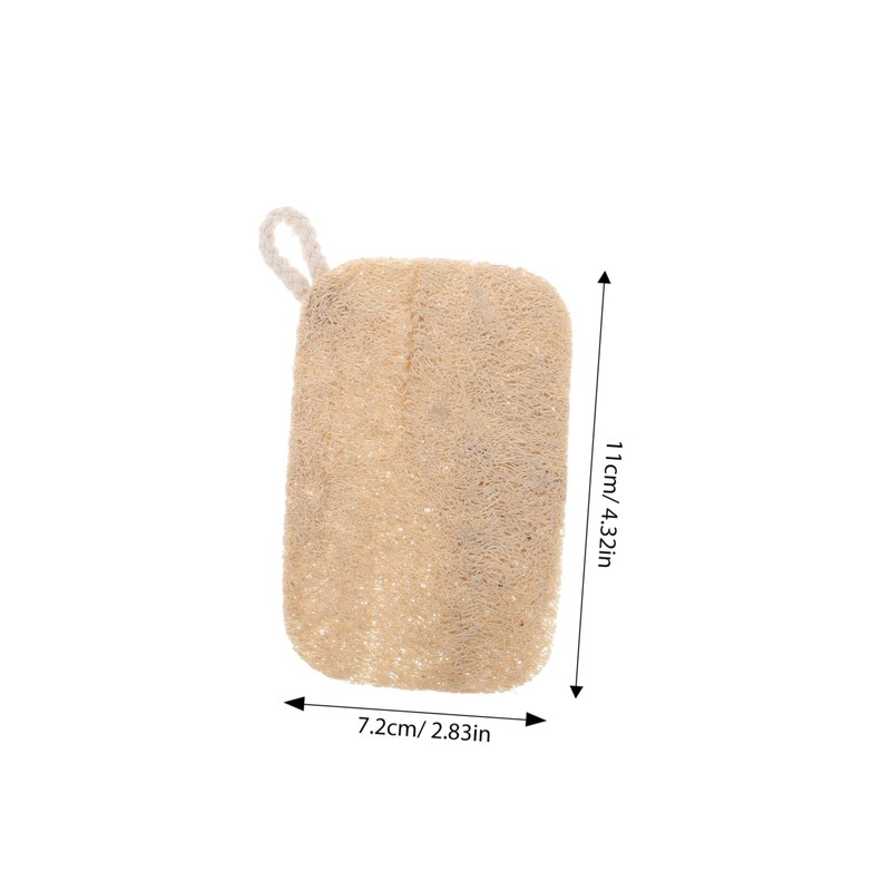 Outanaya 10pcs Natural Loofah Dishwashing Sponges Scrubber for Safe Cleaning