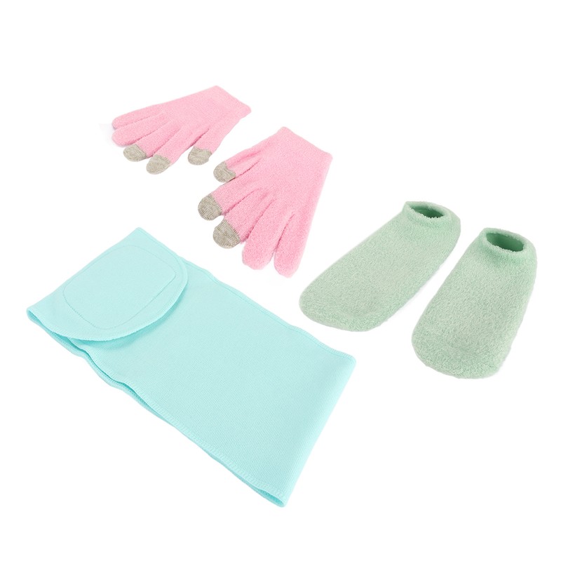 Touch Screen Spa Moisturizing Gloves Socks Set Reusable Repair Treatment