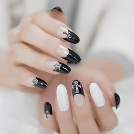 Pack of 100 3D Cross Nail Charms, Cross Nail Art Charms, Chrome Nail Charms, Vintage Nail Art Accessories, DIY Nail Art Decoration, for Women Girls Nails DIY Decoration