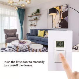 DEWENWILS  Indoor in Wall Timer Switch for Light Multi-Countdow