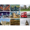 40 London Postcards - 40 Different Designs Printed on Bright
