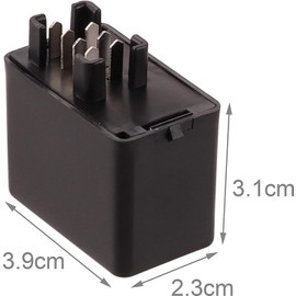 Alrens Motorcycle Turn Signal LED Pin Indicator Relay 12V Indicators Motorcycle LED Indicator LED for Motorcycle Connect and Play LED