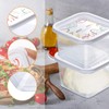 Vodolo Pizza Dough Proofing Box with Sealing Lids, Set of