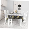 OHPHCALL Tablecloths for Graduation Iridescent Decorative Table Cover Disposable Party
