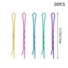 AIEX Pack of 50 Hair Pins Kit (Straight, Multi-Colour)