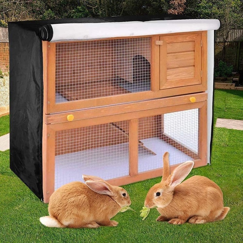 Rabbit Hutch Cover 4ft Heavy Duty 420D Oxford - Double