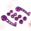 Veemoon 1 Set Car Window Handle Aluminum Alloy Window Crank