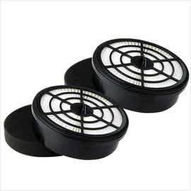 Ovente Premium Filter Replacement for ST2620 Bagless Canister Vacuum Cleaner Series with 99.9% Ultra Dust & Particle Filtration, Compact Easy Installation and Storage, Pack of 2 ACPST26702