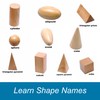 BOHS 3D Shapes Guess Game - Solid Figures Geometry Miniature