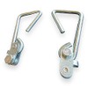 TreadLife Fitness Rod Hooks with Hardware (Pair) - Replacement for