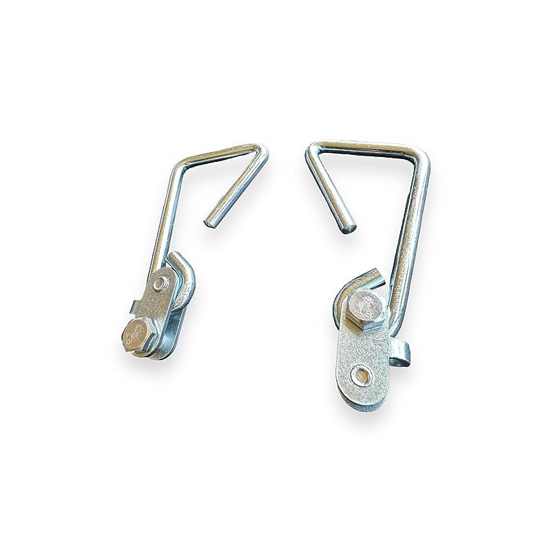 TreadLife Fitness Rod Hooks with Hardware (Pair) - Replacement for