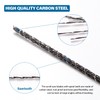 VooGenzek 12 PCS 2# Scroll Saw Blades With Spiral Teeth,