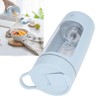 Electric Shaker Bottle 650mL USB Charging Portable Blue BPA Free