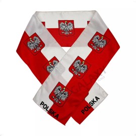 Unbranded Poland Polska Scarf / Poland Polska Flag Scarf / Poland Polska Scarves