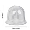 Plant Humidity Dome | Cloche Seedling Cover | Multifunctional Propagation