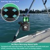 Seaperk Marine Boat Rail Cup Holder, No Drilling Install On