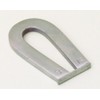 SEOH 125mm Nickle Plated Horseshoe Magnet