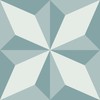 FloorPops Topaz Peel & Stick Floor Tiles, Blue