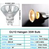 Lacnooe GU10 Halogen 35W Bulbs, 6 Pack GU10+C 120V 35W