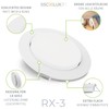 SSC-LUXon RX-3 Recessed Frame Ceiling Spotlight White Round - Recessed