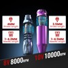 Wormhole Tattoo Kit 2PCS Wireless Tattoo Gun with 2PCS 1,200