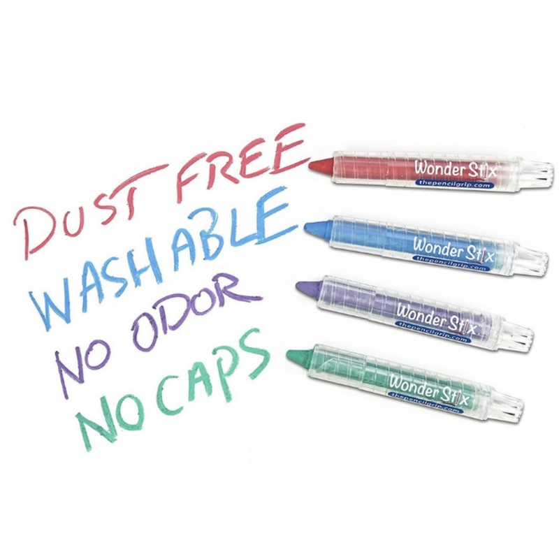 Wonder Stix Pastel Colors Dustless Chalk Crayon 12 pack