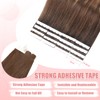 Vlasy Tape in Hair Extensions Human Hair 16 Inch Mini