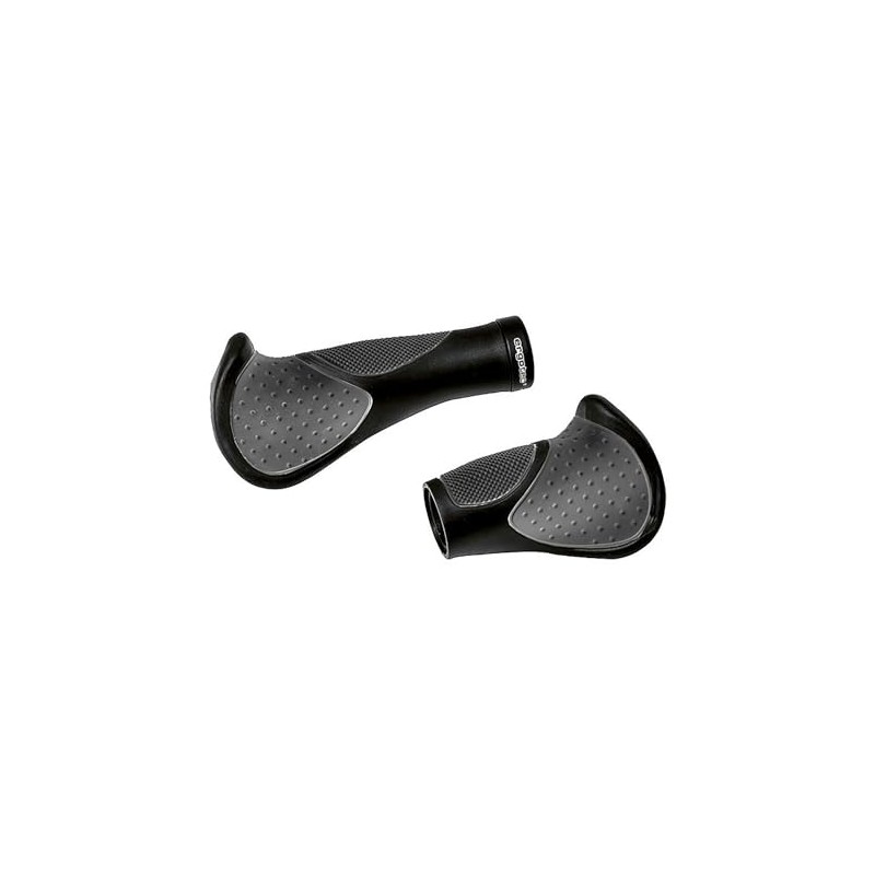 ergotec Aks-08/1 61647001 Handlebar Grips Black/Grey