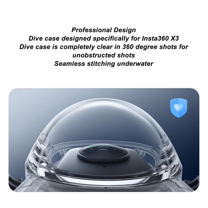 Action Camera Dive Case 164ft Underwater Depth Protective Scratch Proof