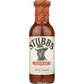 Stubb's Wicked Habanero Pepper Wing Sauce, 12 oz