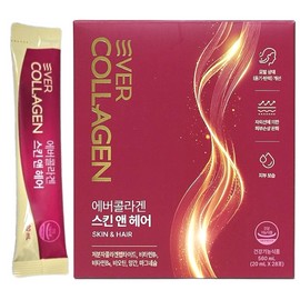 Ever Collagen 에버콜라겐 스킨앤헤어 펩타이드 모발 콜라겐 28포