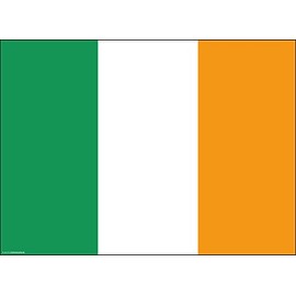 Place Mat Set – Ireland Flag – Pack of 10 – High-Quality Table Decoration 44 x 32 cm for Themed Parties or Irish Evenings