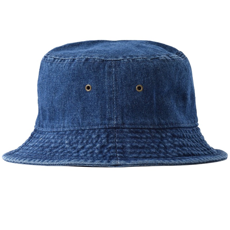 New Hattan 1500 Stonewash Bucket Hat, blue (dark)