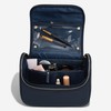 Stackers Pebble Navy Large Cosmetic Case