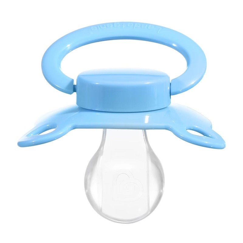 Landofgenie Adult Size Dummy Large Teat Shield Dummy Blue