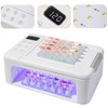 Cordless UV LED Nail Lamp, 288W Hand Pillow Nail Lamp