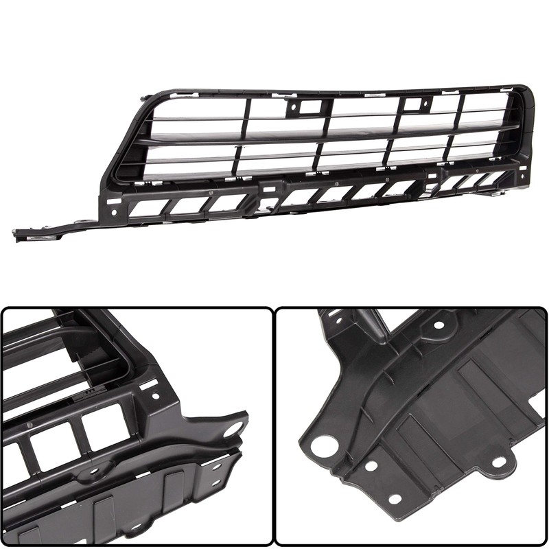 KUAFU Front Lower Bumper Cover Grille Compatible with 2009-2011 Honda