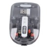 Bluetooth Wireless Mouse BT1 BT2 2.4GHz 3 Mode Silent Adjustable