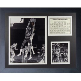 Legends Never Die Wilt Chamberlain Kansas Jayhawks Collage Photo Frame, 11" x 14", (12483U)