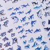 Shark 3D Stickers, 8 Sheets 120+ Puffy Stickers,Shark Party Favors