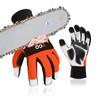 Vgo... Chainsaw Gloves 12-Layer Protection on Both Hands, Safety Foresty