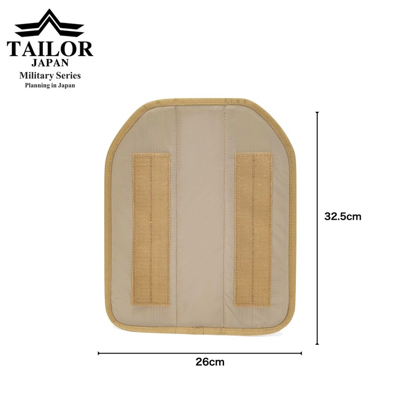 TAILOR JAPAN Plate Carrier, Inner Pad, Tactical Vest Pad, Velcro,