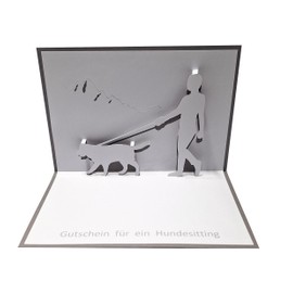 Gutschein für ein Hundesitting