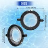 Kozlira 17307-0111S Pool Pump Trap Cover Lid Assembly with O-Ring